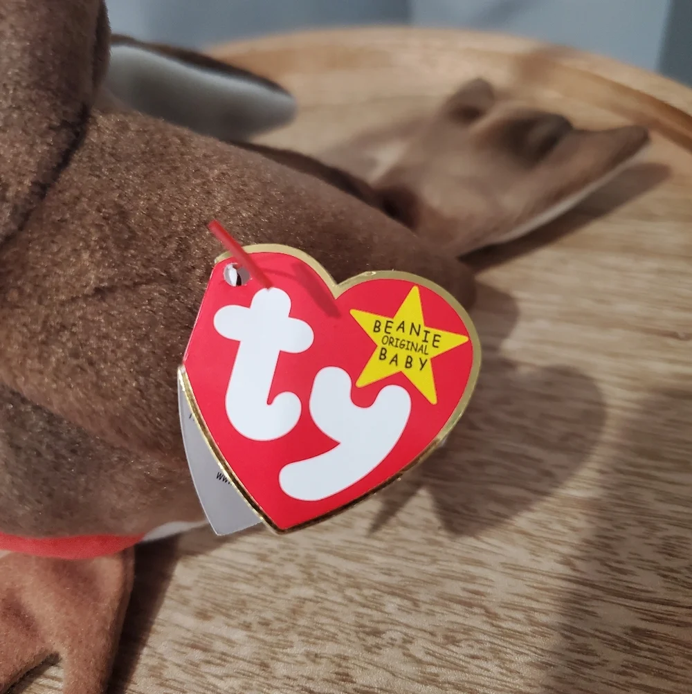 TY EARLY THE ROBIN BIRD BEANIE BABY RETIRED 1997 /ERROR